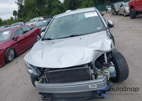 2020 Chevrolet Sonic Fwd Lt 5-Door from USA, damaged, VIN 1G1JD6SBXL4108917